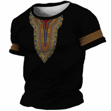 Load image into Gallery viewer, Adults and Children&#39;s Dashiki Style T-Shirt - Various Sizes and Colours Available

