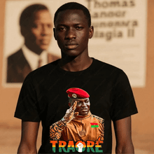 Load image into Gallery viewer, Ibrahim Traoré Cotton T-Shirt - Available in 5 Colours in Sizes XS - 3XL

