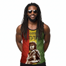 Load image into Gallery viewer, Bob Marley Tank Top Vest - Design A - Available in Sizes XXS - 4XL
