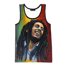 Load image into Gallery viewer, Bob Marley Tank Top Vest - Design K - Available in Sizes XXS - 4XL
