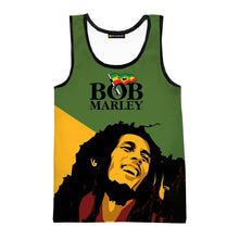 Load image into Gallery viewer, Bob Marley Tank Top Vest - Design L - Available in Sizes XXS - 4XL
