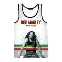 Load image into Gallery viewer, Bob Marley Tank Top Vest - Design M - Available in Sizes XXS - 4XL
