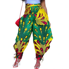 Load image into Gallery viewer, Elastic Waist - Loose Fit Trousers - Available in Red, Blue or Green
