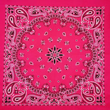 Load image into Gallery viewer, 100% Cotton Bandana - In Bright Red
