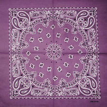 Load image into Gallery viewer, 100% Cotton Bandana - In Black and Pink
