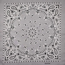 Load image into Gallery viewer, 100% Cotton Bandana - In Dark Green and White
