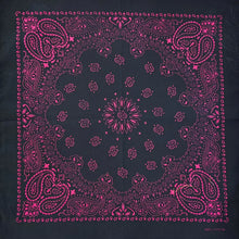 Load image into Gallery viewer, 100% Cotton Bandana - In Black
