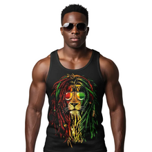 Load image into Gallery viewer, Rasta Lion Tank Top Vest - Available in Sizes XXS - 4XL
