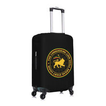 Load image into Gallery viewer, Black Rasta Lion Suitcase Cover - Design B  - Various Sizes Available
