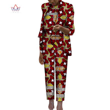 Load image into Gallery viewer, Women&#39;s Cotton African Print Suit - Various Colours Available - UK Sizes 8 - 22

