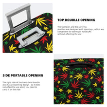 Load image into Gallery viewer, Ganja Leaf Suitcase Cover - Various Sizes Available
