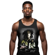 Load image into Gallery viewer, Bob Marley Tank Top Vest - Design E - Available in Sizes XXS - 4XL
