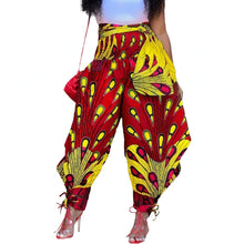 Load image into Gallery viewer, Elastic Waist - Loose Fit Trousers - Available in Red, Blue or Green
