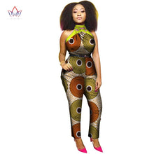 Load image into Gallery viewer, Cotton Sleeveless African Print Jumpsuit - Various Colours Available in UK Sizes 8 - 22
