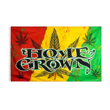 Load image into Gallery viewer, Home Grown Cannabis Flag - Available in 2 Sizes
