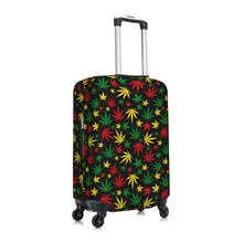 Load image into Gallery viewer, Ganja Leaf Suitcase Cover - Various Sizes Available
