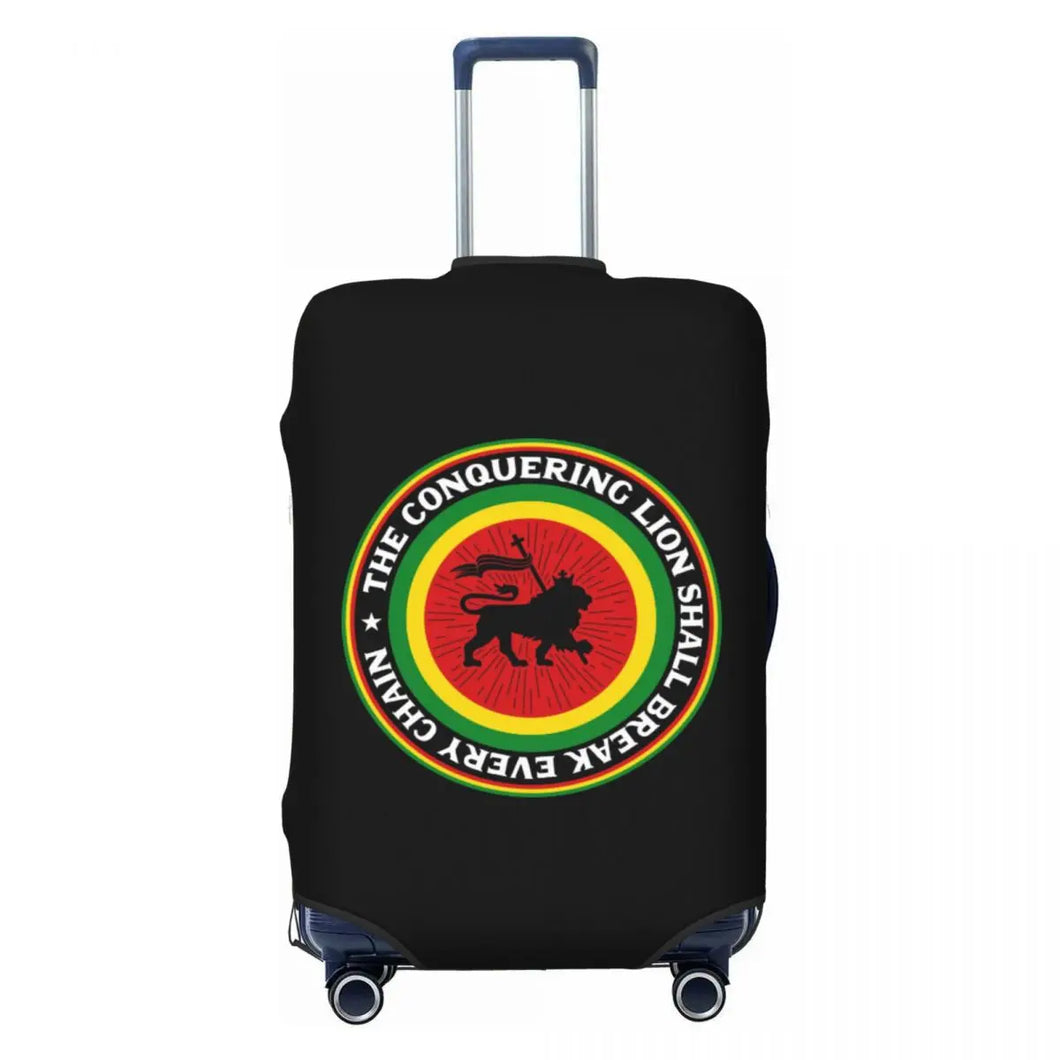 Rasta Lion Suitcase Cover - Design N - Various Sizes Available