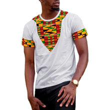 Load image into Gallery viewer, Men&#39;s African Print T-shirt A - Available in Sizes S -6XL
