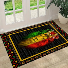 Load image into Gallery viewer, Rasta Lion Rug
