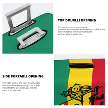 Load image into Gallery viewer, Rasta Lion Suitcase Cover - Design C - Various Sizes Available
