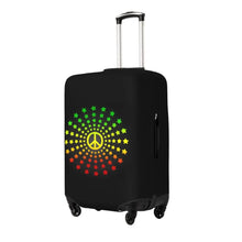 Load image into Gallery viewer, Rasta Peace Suitcase Cover - Various Sizes Available

