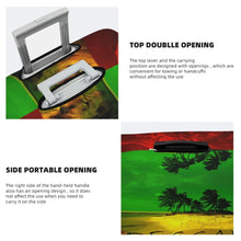 Load image into Gallery viewer, Reggae Rasta Suitcase Cover - Various Sizes Available

