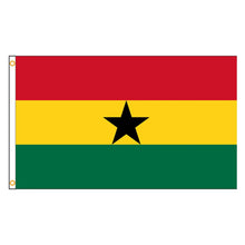 Load image into Gallery viewer, Ghana Flag - Available in 3 Sizes
