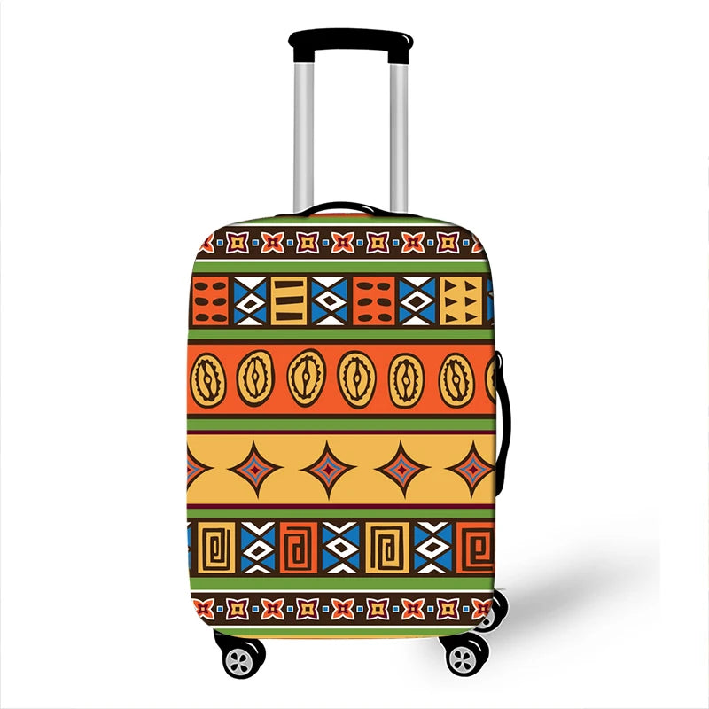 African Print Suitcase Cover H - Various Sizes Available