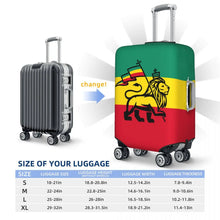 Load image into Gallery viewer, Rasta Lion Suitcase Cover - Design C - Various Sizes Available
