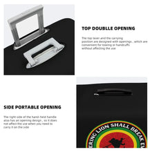 Load image into Gallery viewer, Rasta Lion Suitcase Cover - Design N - Various Sizes Available
