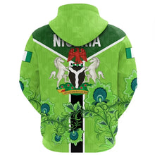 Load image into Gallery viewer, Unisex Nigeria Hoodie B - Kids and Adult Sizes Available
