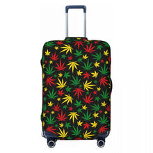 Load image into Gallery viewer, Ganja Leaf Suitcase Cover - Various Sizes Available

