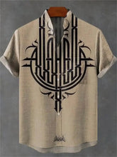 Load image into Gallery viewer, Beige Men's Shirt - Available in Sizes S - 5XL
