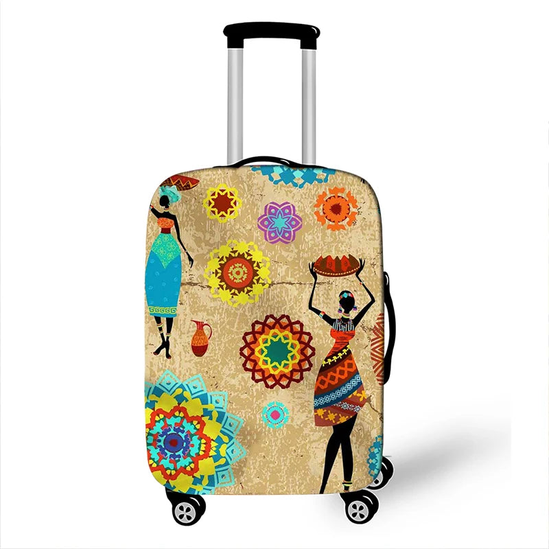 African Print Suitcase Cover T - Various Sizes Available