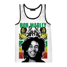 Load image into Gallery viewer, Bob Marley Tank Top Vest - Design H - Available in Sizes XXS - 4XL

