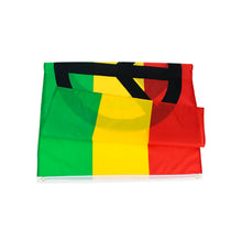 Load image into Gallery viewer, Rasta Peace Flag - Available in 2 Sizes
