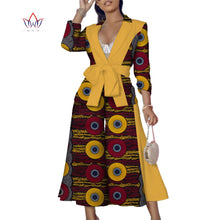 Load image into Gallery viewer, Women&#39;s Cotton African Print - 2 Piece Trouser Suit - Various Colours Available in UK Sizes 6 - 22
