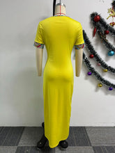 Load image into Gallery viewer, Yellow Maxi Dress - Available in Sizes S - 3XL
