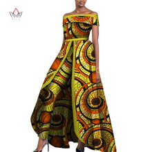 Load image into Gallery viewer, Cotton Off-shoulder Trouser - Skirt - Combo Dress - Various Colours Available in Sizes S - 6XL
