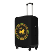 Load image into Gallery viewer, Black Rasta Lion Suitcase Cover - Design B  - Various Sizes Available
