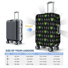 Load image into Gallery viewer, Jamaica Heart Suitcase Cover - Various Sizes Available
