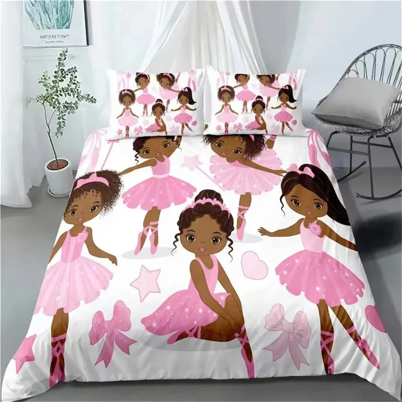 Black Girl Magic Duvet Cover Set H