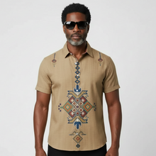 Load image into Gallery viewer, Brown Men's Shirt - Available in Sizes S - 5XL
