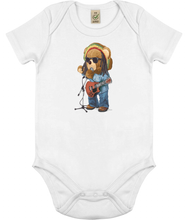 Load image into Gallery viewer, Rasta Bear - Cotton Baby Bodysuit - Various Colours Available - FAST UK DELIVERY
