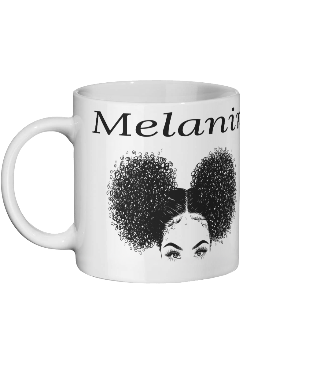 Melanin Poppin - Ceramic Mug - FAST UK DELIVERY