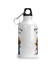 Load image into Gallery viewer, Positive vibes Rasta Bear - Aluminium Water Bottle - FAST UK DELIVERY
