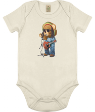Load image into Gallery viewer, Rasta Bear - Cotton Baby Bodysuit - Various Colours Available - FAST UK DELIVERY

