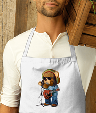 Load image into Gallery viewer, Rasta Bear - Premier Cotton Apron - Various Colours Available - FAST UK DELIVERY
