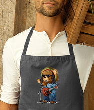 Load image into Gallery viewer, Rasta Bear - Premier Cotton Apron - Various Colours Available - FAST UK DELIVERY
