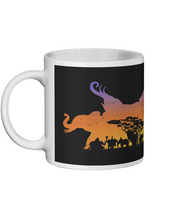 Load image into Gallery viewer, EXCLUSIVE African Elephant Ceramic Mug - FAST UK DELIVERY
